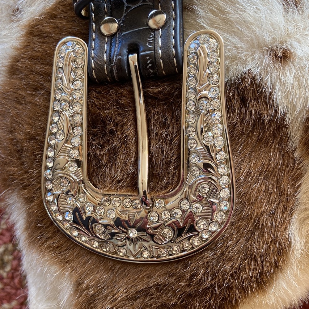 Nacona rhinestone belt